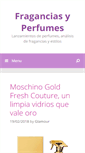 Mobile Screenshot of fraganciasperfumes.com.ar